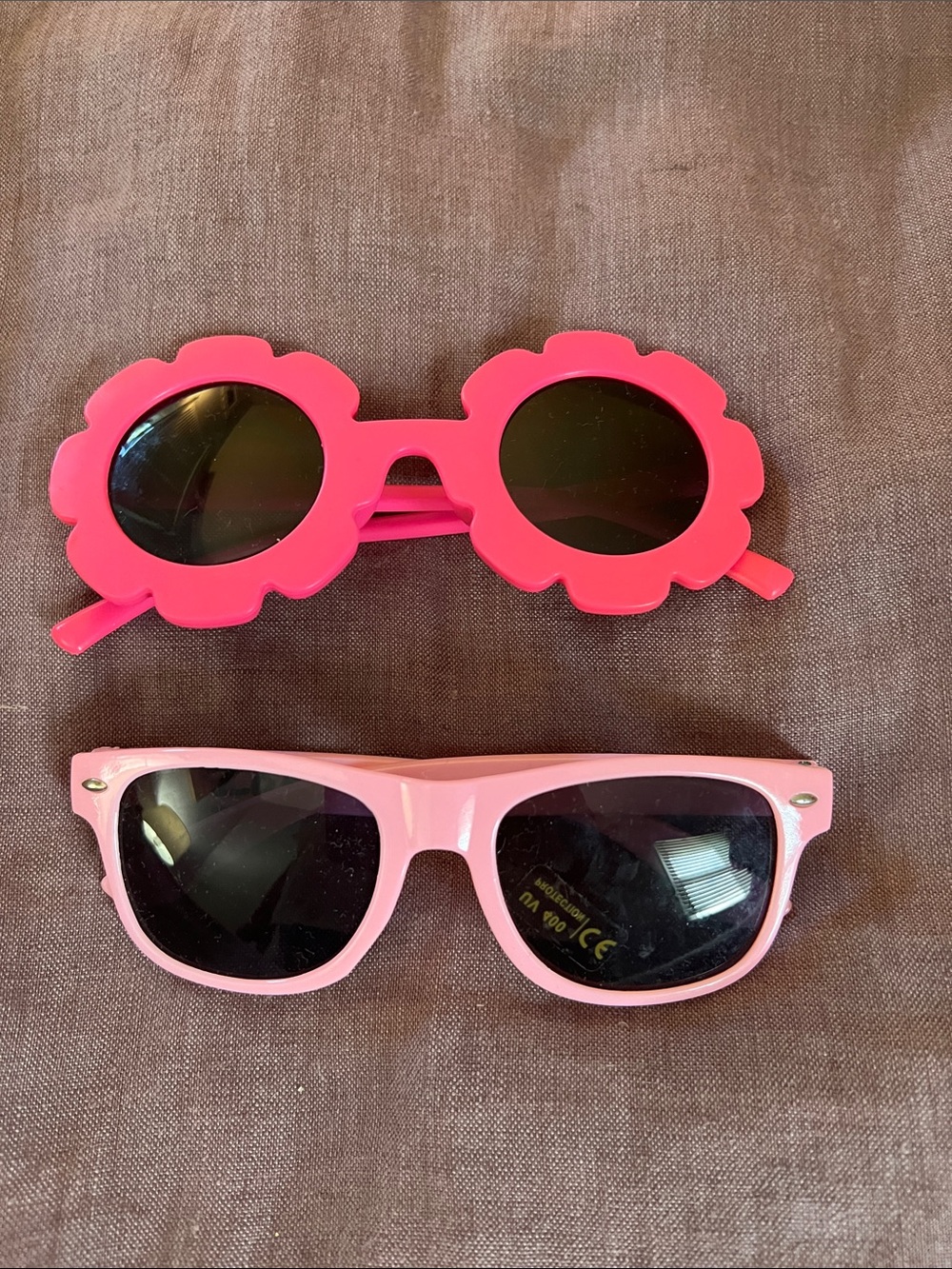 Fun Pink Toddler Sunglasses Duo - Bright Pink & Light Pink
